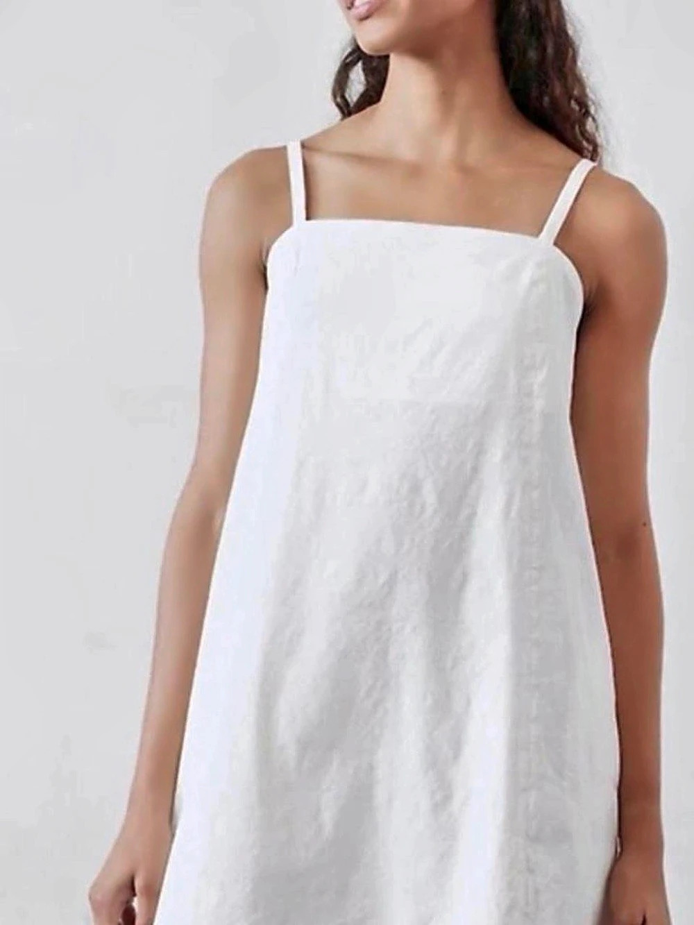 Athleta Paradise Cami Dress Mini White XL NWT